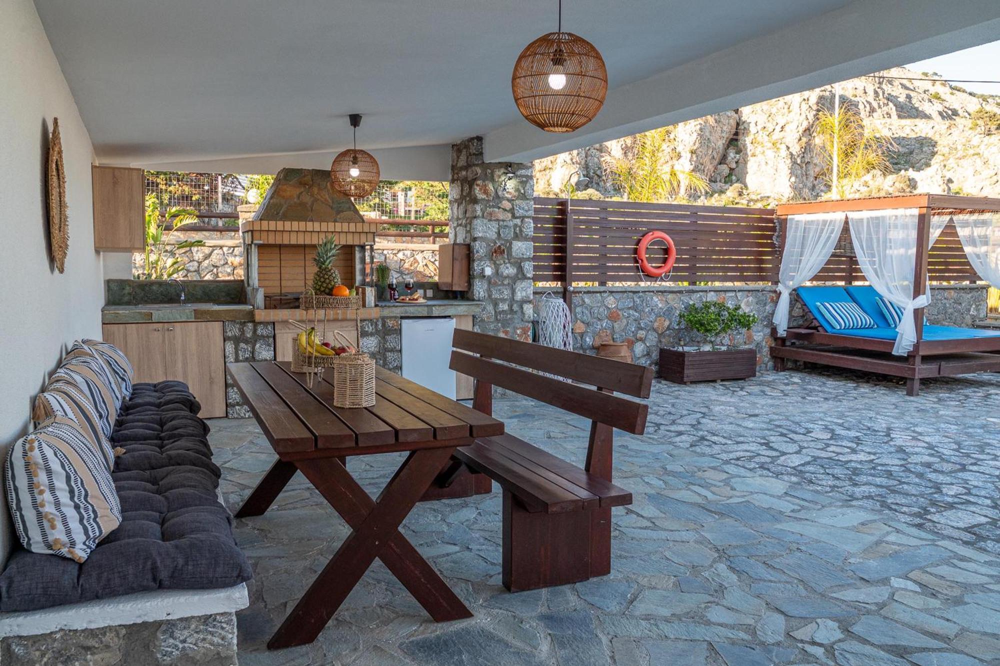 Maripaul Family Villa Lardos Exterior foto